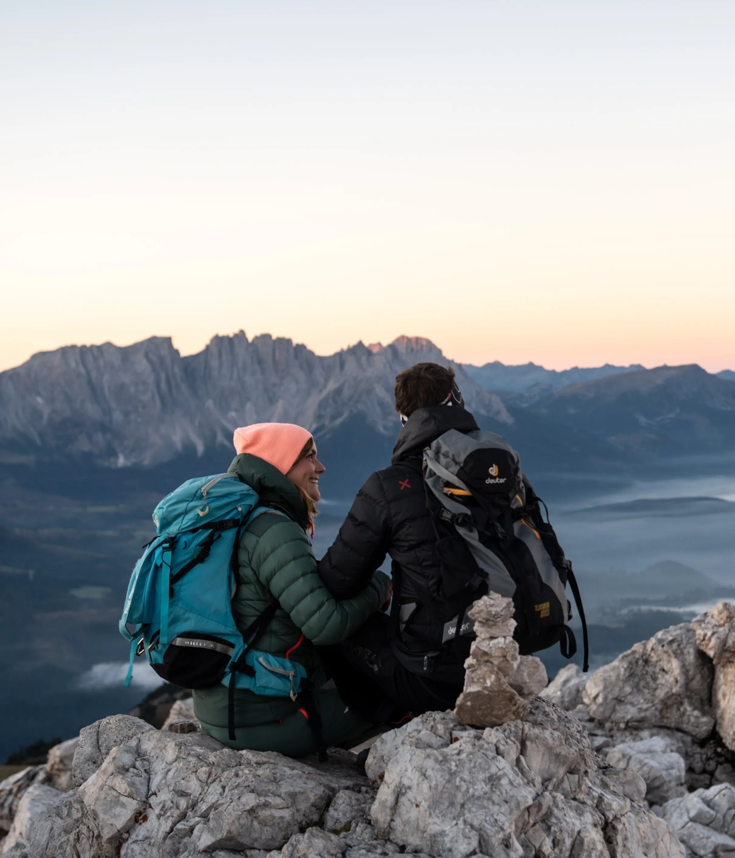 Sunrise at Sciliar, Catinaccio, Dolomites
