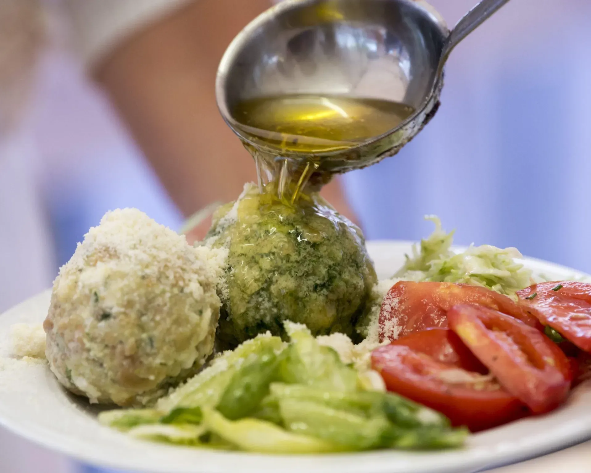 Bis di gnocchi, cucina Sudtirolese